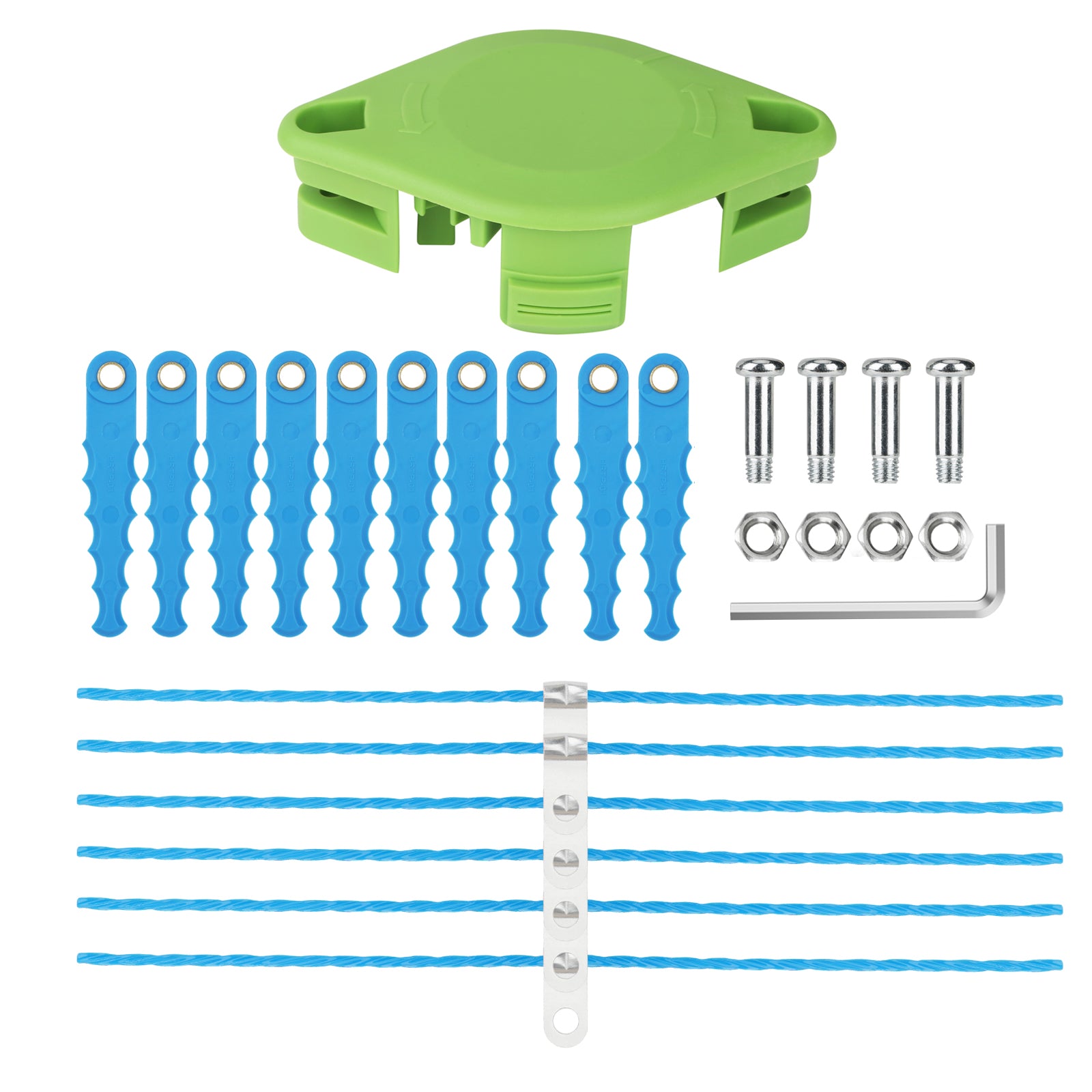 THTEN Trimmer Blade 29252 29092 Spool Compatible with Greenworks 21302