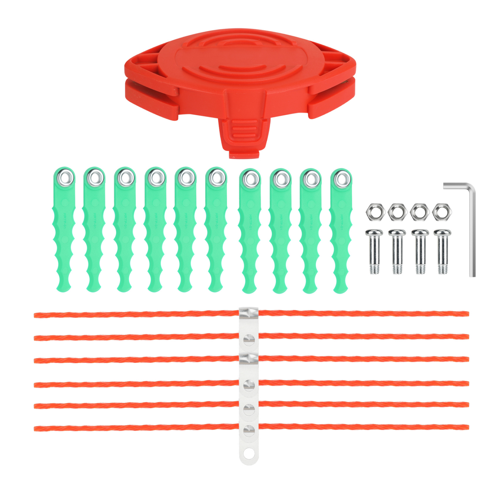 THTEN SF-080 Trimmer Blades Head Spool Line Compatible with Black & De