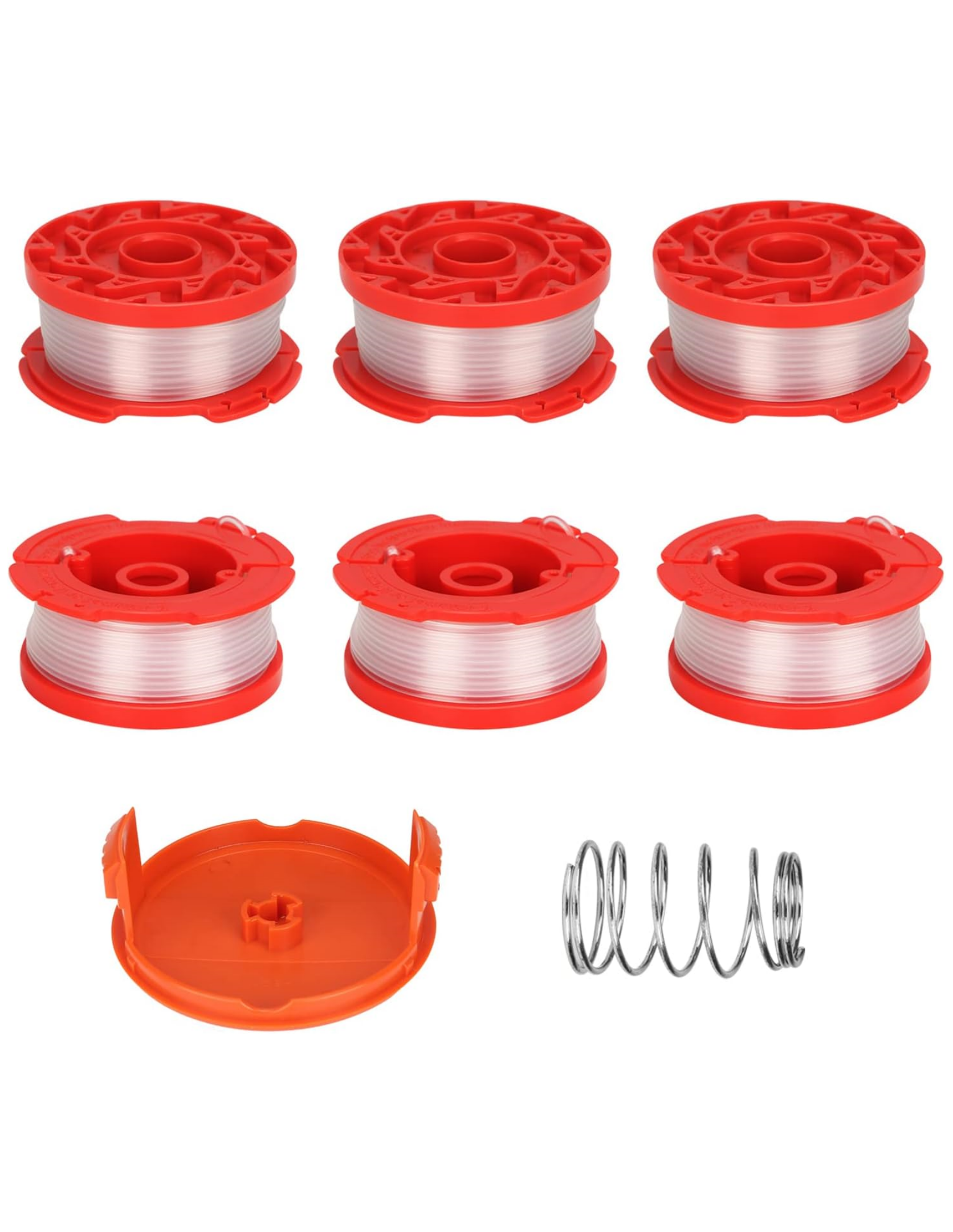 THTEN CMZST0653 CMZST065 String Trimmer Spool Line 30Ft 0.065 Compatible with Craftsman String Trimmer CMCST900,CMESTA900,CMESTE920,CMZST98020,CMCST915 CMEST913 Cap Model CMZST120SC(8 Packs)