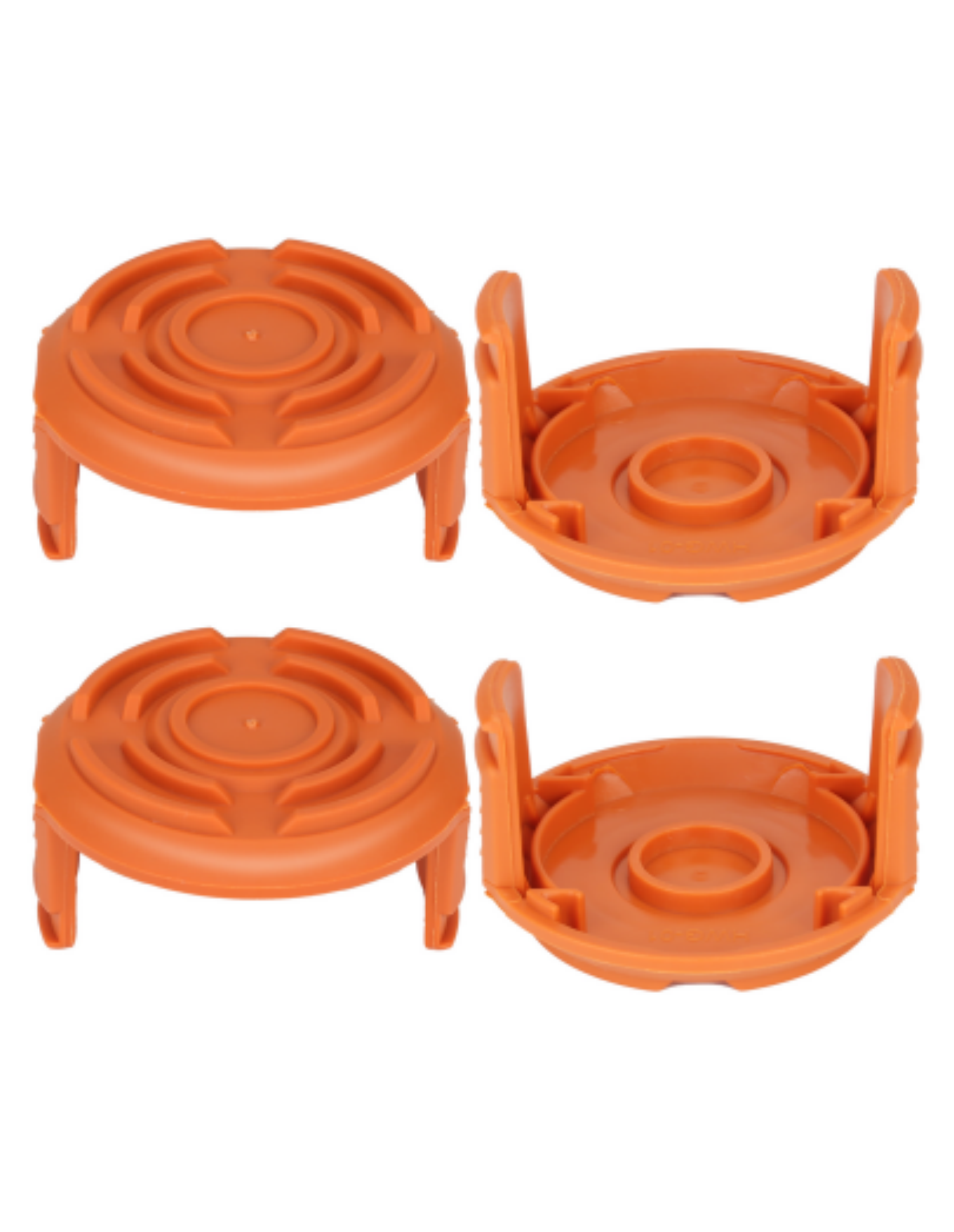 THTEN WA0010 GT Trimmer Replacement Spool Cap Covers,WA6531 Trimmer Cap Compatible with Worx WG155 WG180 String Trimmers,50006531 Trimmer Line Cover,Weed Eater Spool Cap for Worx Parts (4 Pack)