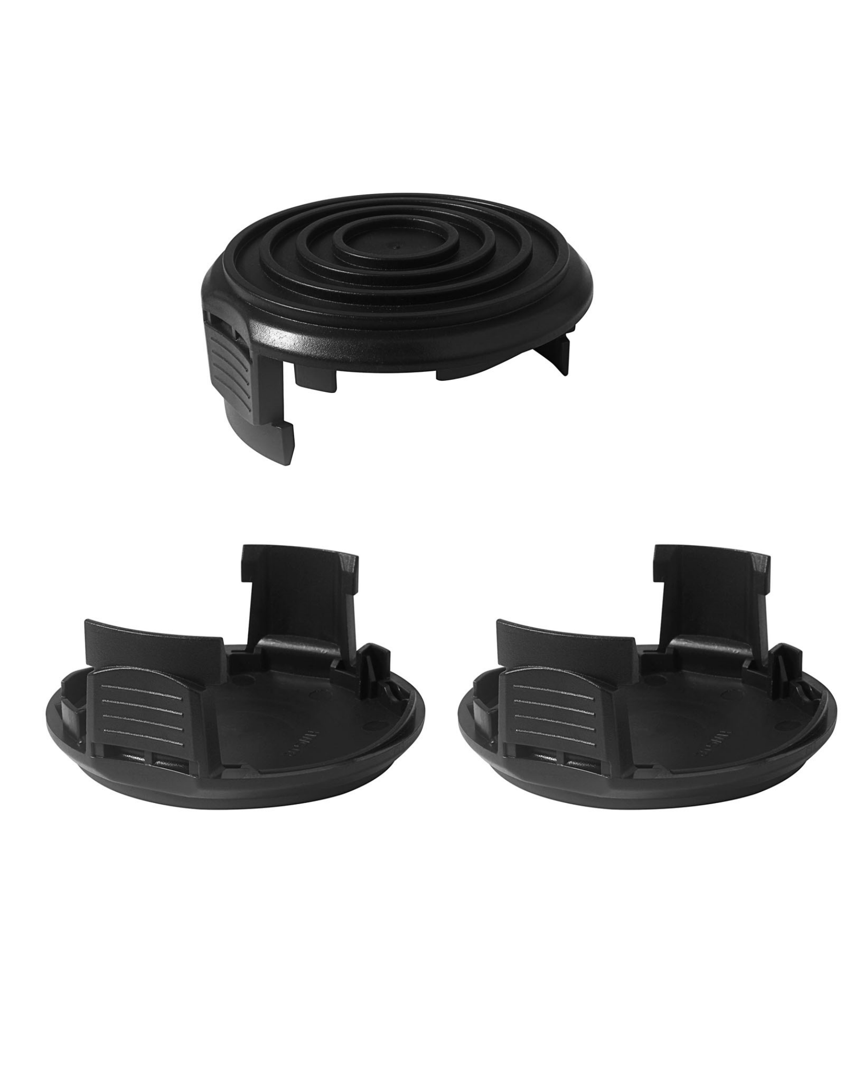 THTEN WA0014 Trimmer Replacement Spool Cap Covers Compatible with Worx WA0014 WG168 WG184 String Trimmers,WA0037 Cap Covers Weed Eater Spool Cap for Worx Parts 3 Pack